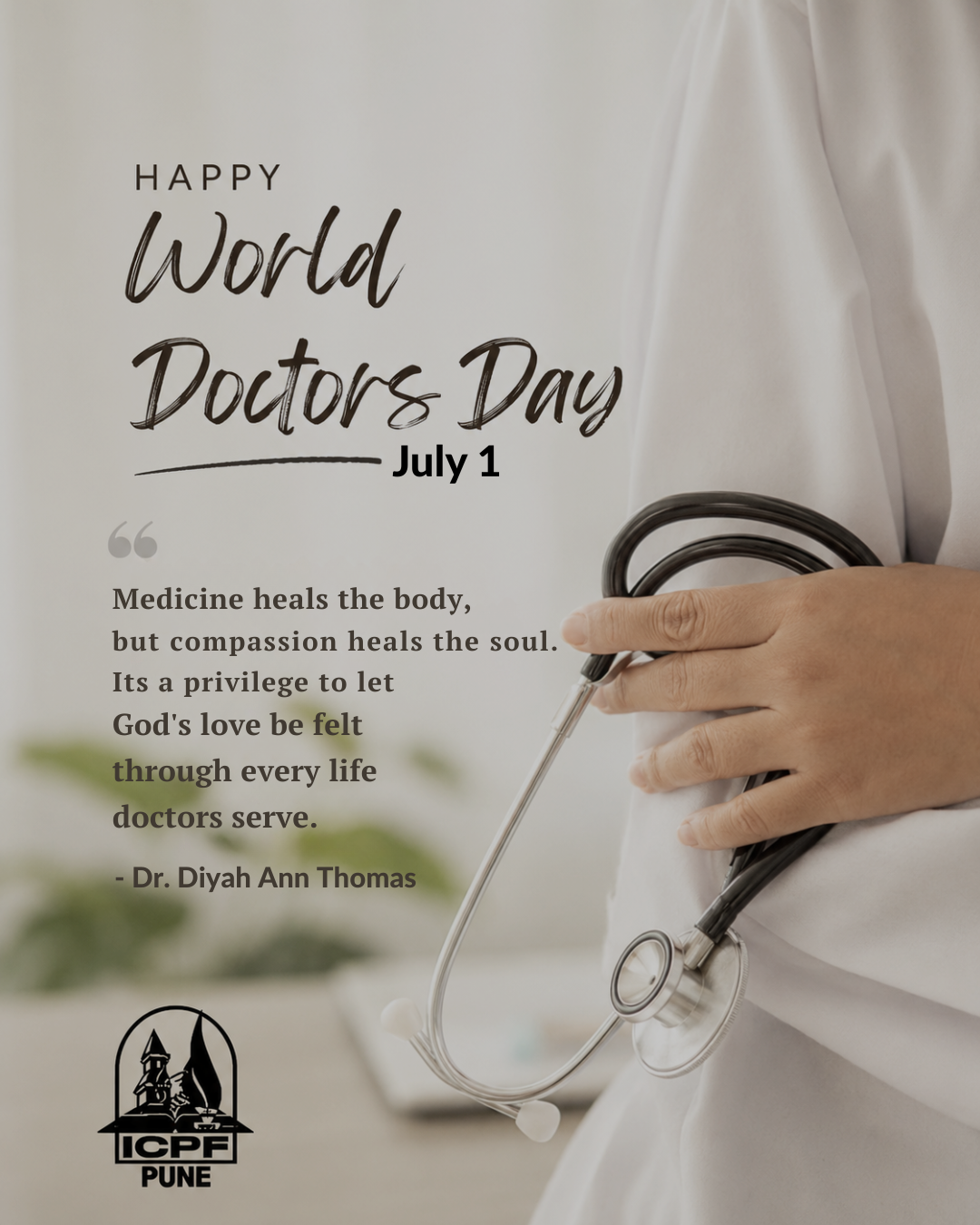 World Doctors Day - ICPF Pune