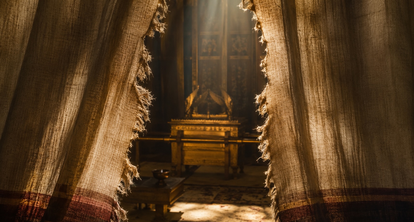 Featured image for The Veil Is Torn. Come Near